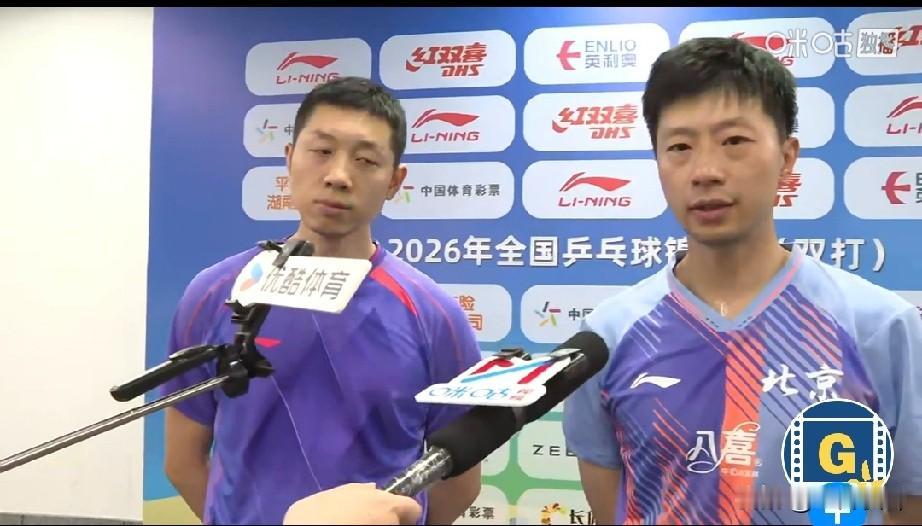 乒乓球全锦赛男双4强产生了，你能猜到是谁吗？他们是:北京和浙江队的组合黄友政/