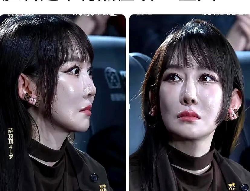 萨顶顶的脸，怎么越来越不自然了。当年一首《万物生》出来，她多有灵气啊。现在很