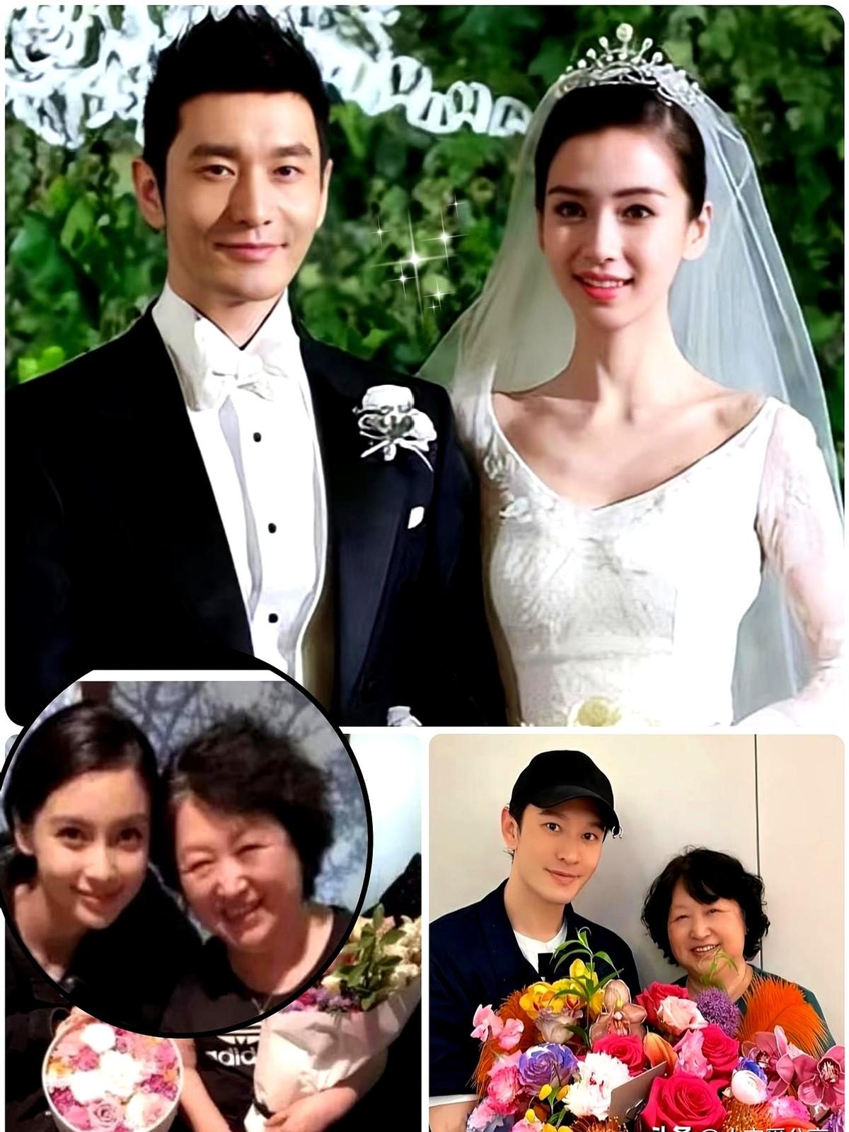 黄晓明估计又要失眠了离婚快4年，前儿媳杨颖和黄母的关系还是藏都藏不住——上海