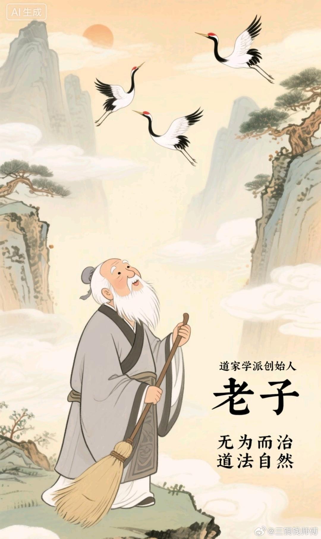 “大器免成”出自帛书本《老子》，“大器晚成”出自王弼本《道德经》，一字之差，两种