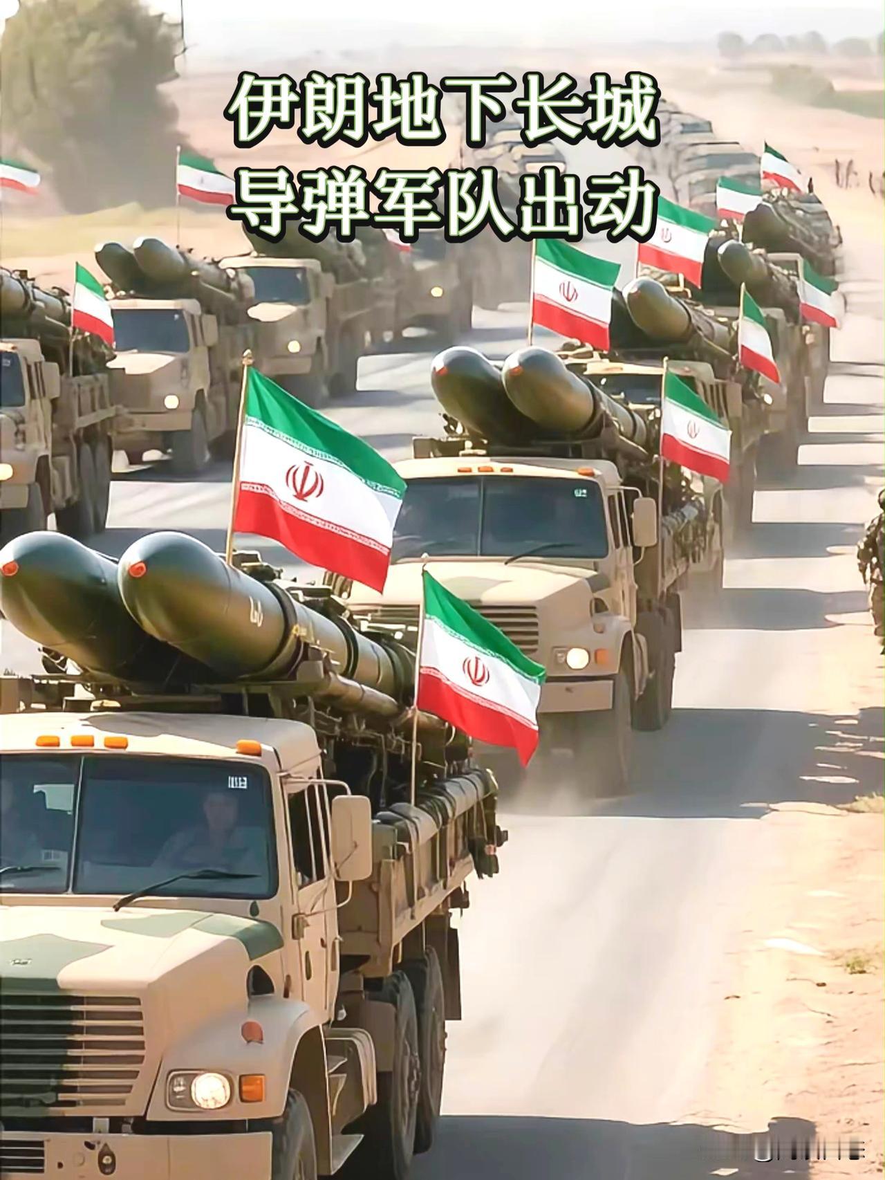 伊朗唯一最强手段就是可以无死角打击以色列这是美国最怕的，因为美国以色列财团掌控