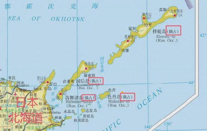 日本人可以到台湾，中国人当然到“南千岛群岛”！日本媒体报道，最近有中国的商务代