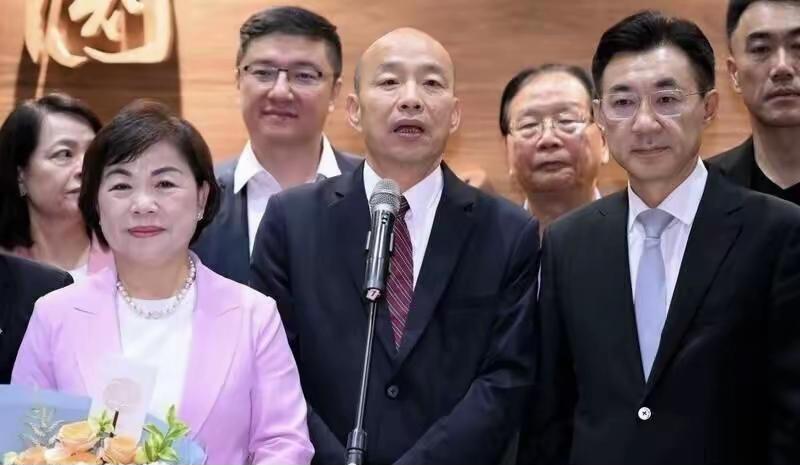 一无所获，台湾很失望。北京时间6月27日，台湾立法院长韩国瑜在当晚9时30分左右