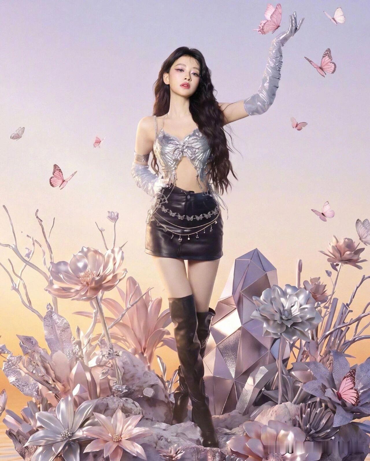 孙怡的这组精灵造型，简直不要太美哟