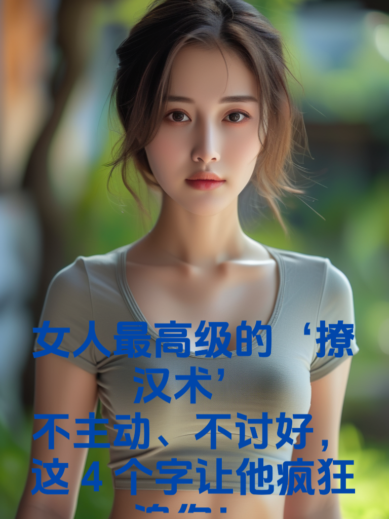 女人最高级的‘撩汉术’：不主动、不讨好，这4个字让他疯狂追你！