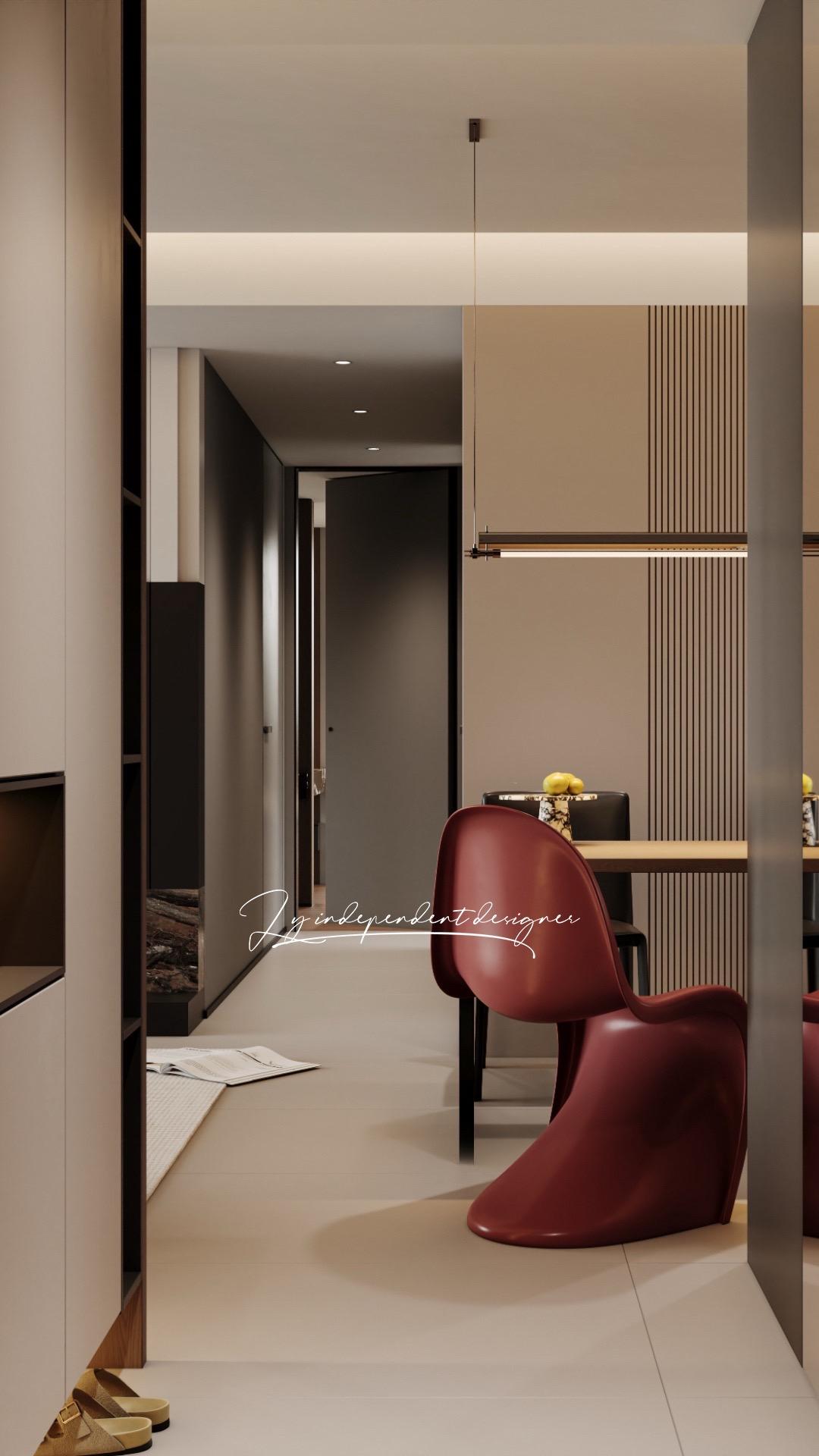 • 𝑳𝒀 𝑫𝑬𝑺𝑰𝑮𝑵。103平 · 岩板与柔光：威尼...