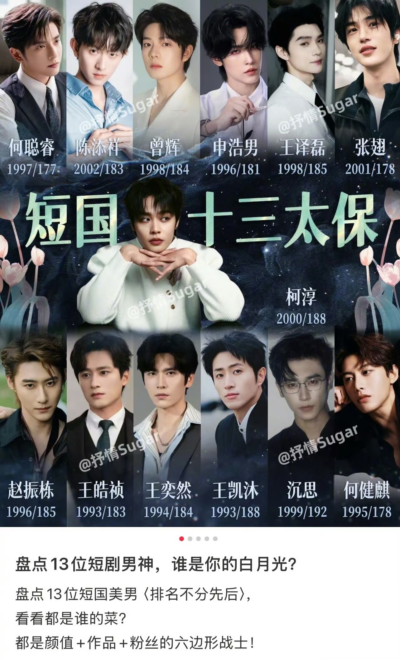 短剧美男盘点，有你喜欢的吗？​​​