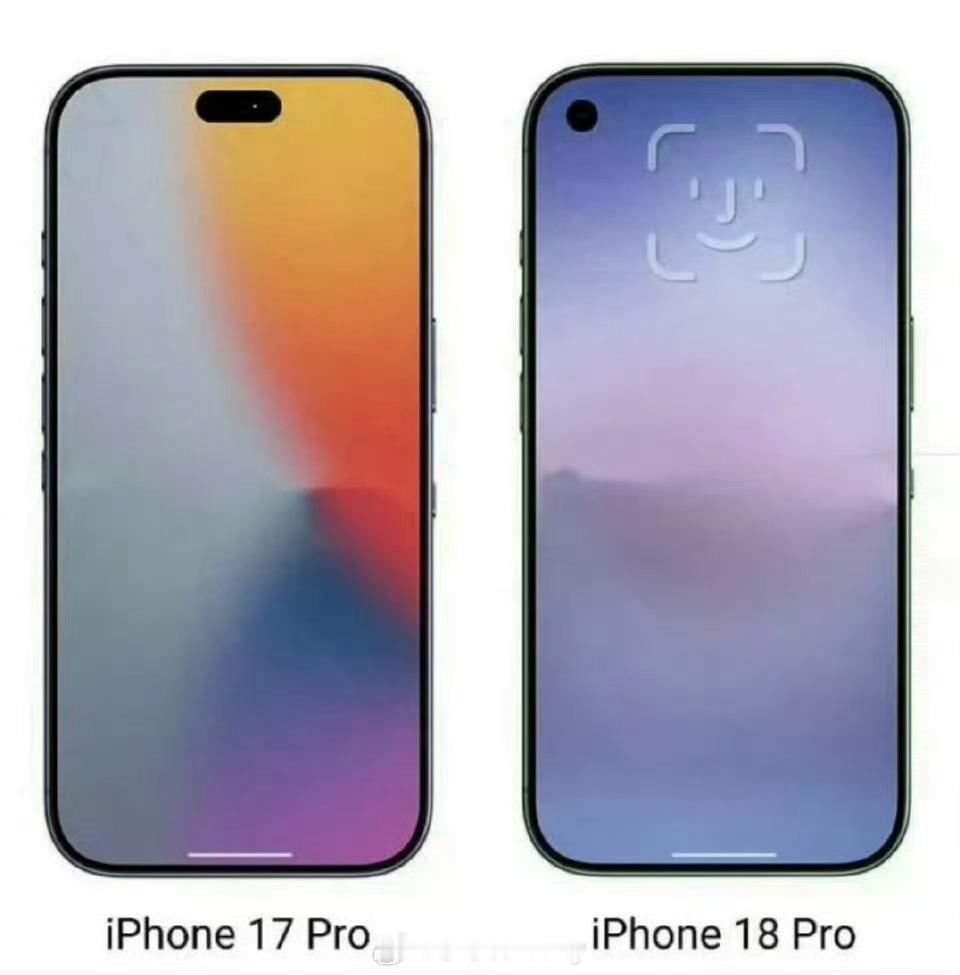 iPhone18Pro左上角挖孔设计我实在是没想到……左上角挖空好别扭专业的朋