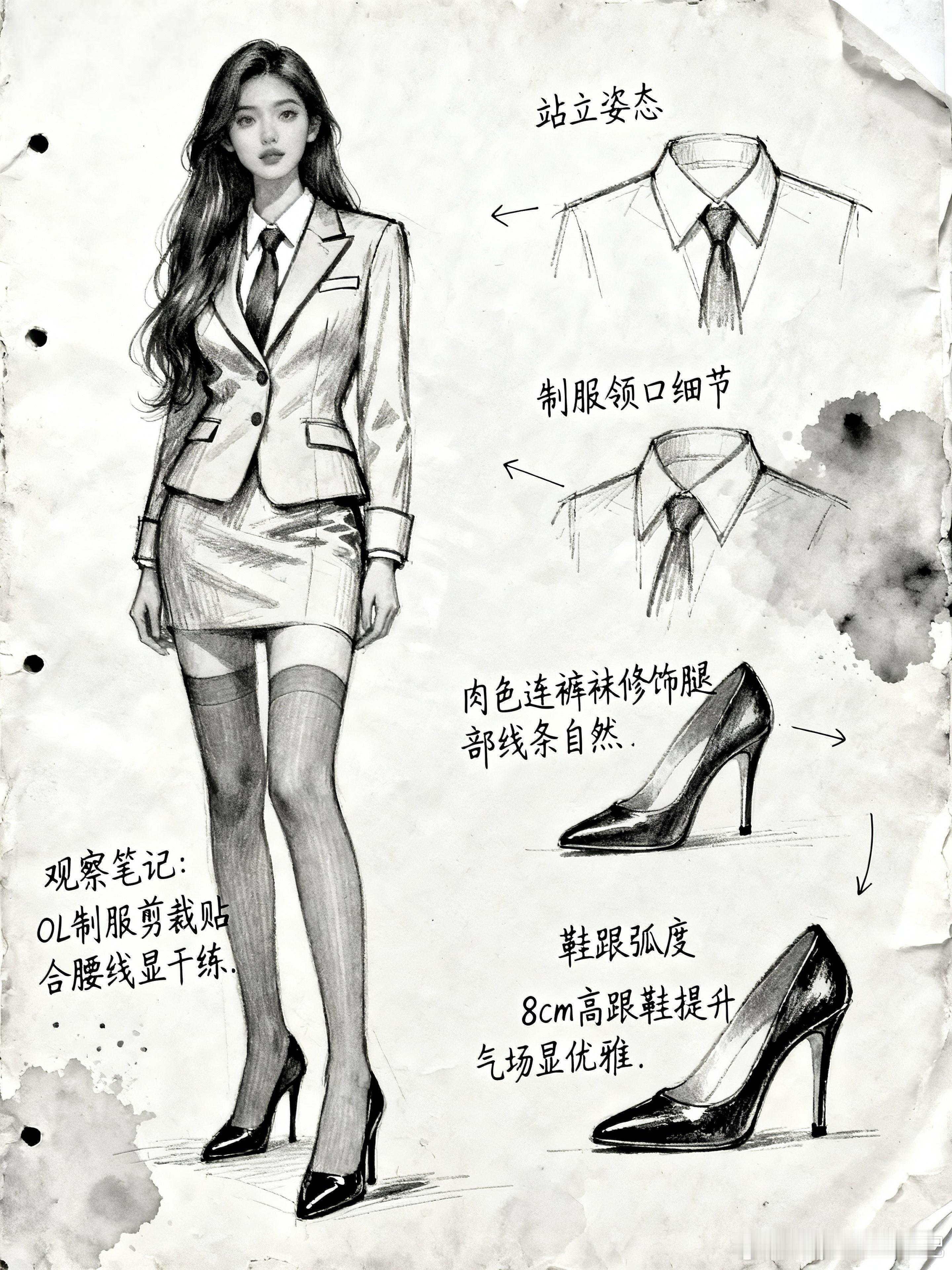 精彩人像来学穿搭了美女​​​