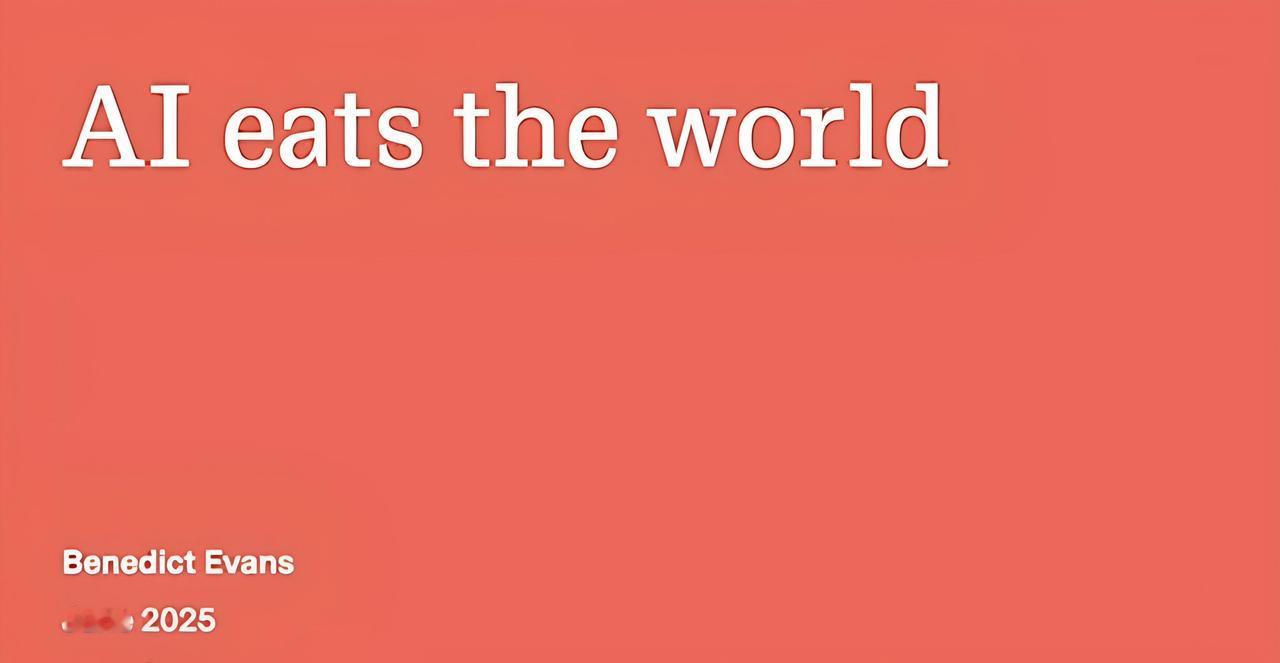 有史以来对人工智能技术的最佳分析总结🧵：