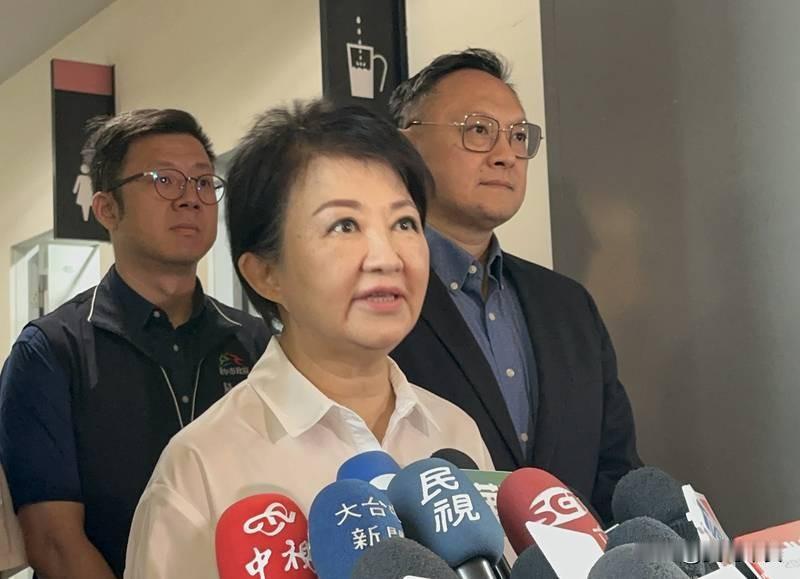 卢秀燕：劝赖清徳回头是岸今天上午，台中市长卢秀燕在受访时表示：“今天是赖清徳就