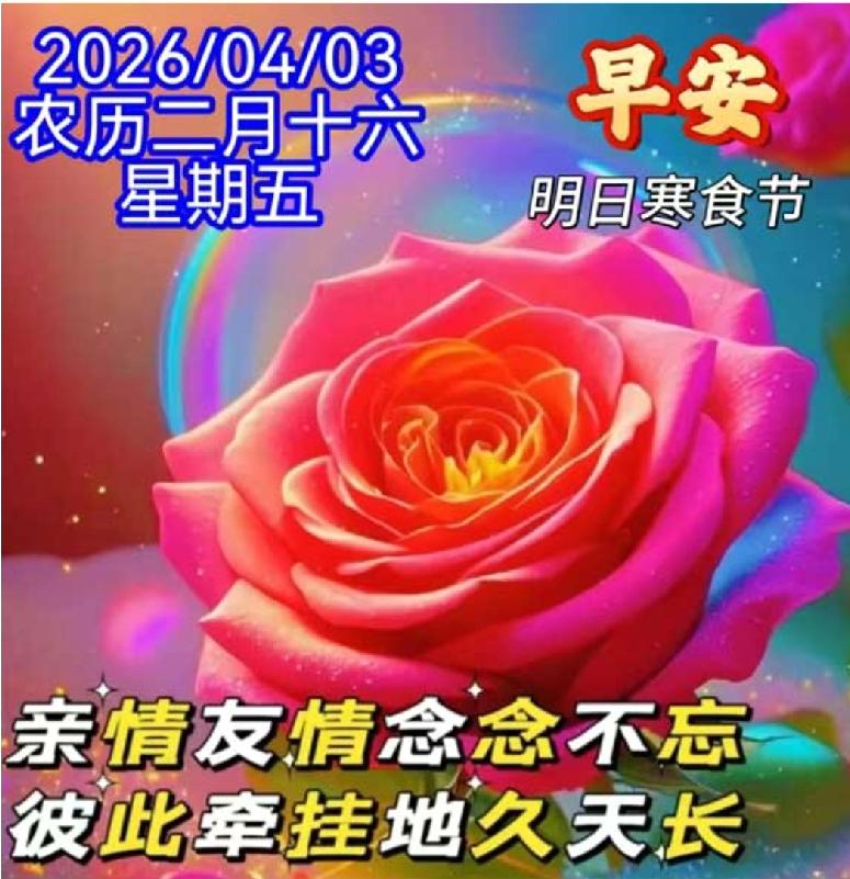 春到人间情意浓，万物复苏展新颜；春天处处乐融融，令人陶醉乐无穷；每日晨起