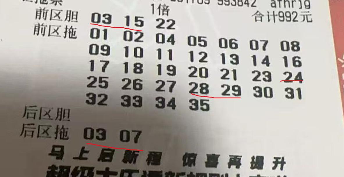 彩友已哭晕在厕所：原本定胆031524搭配全拖后区单挑都全中，临出票却把胆码