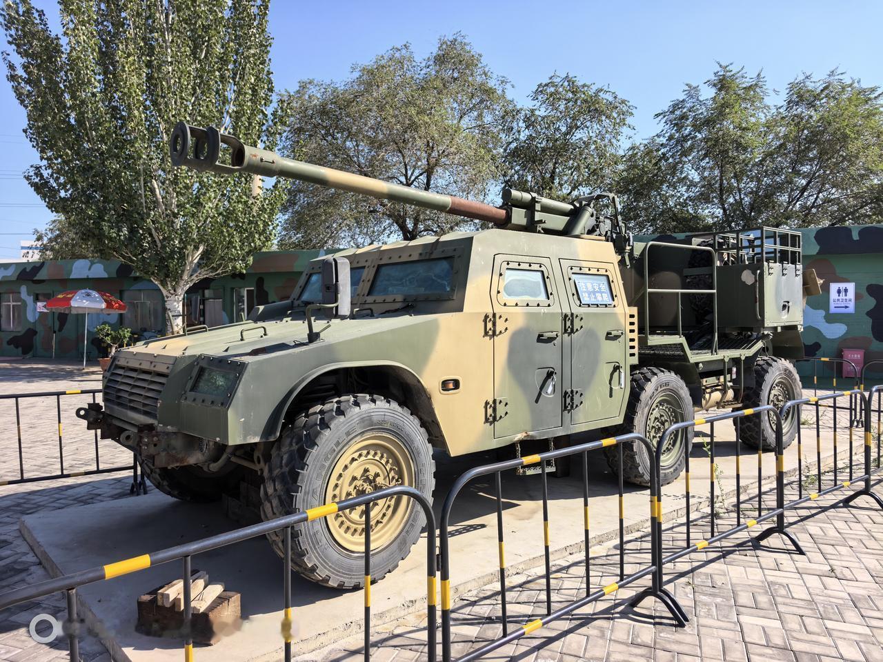打卡北方兵器城射击体验馆，装甲车和榴弹炮！