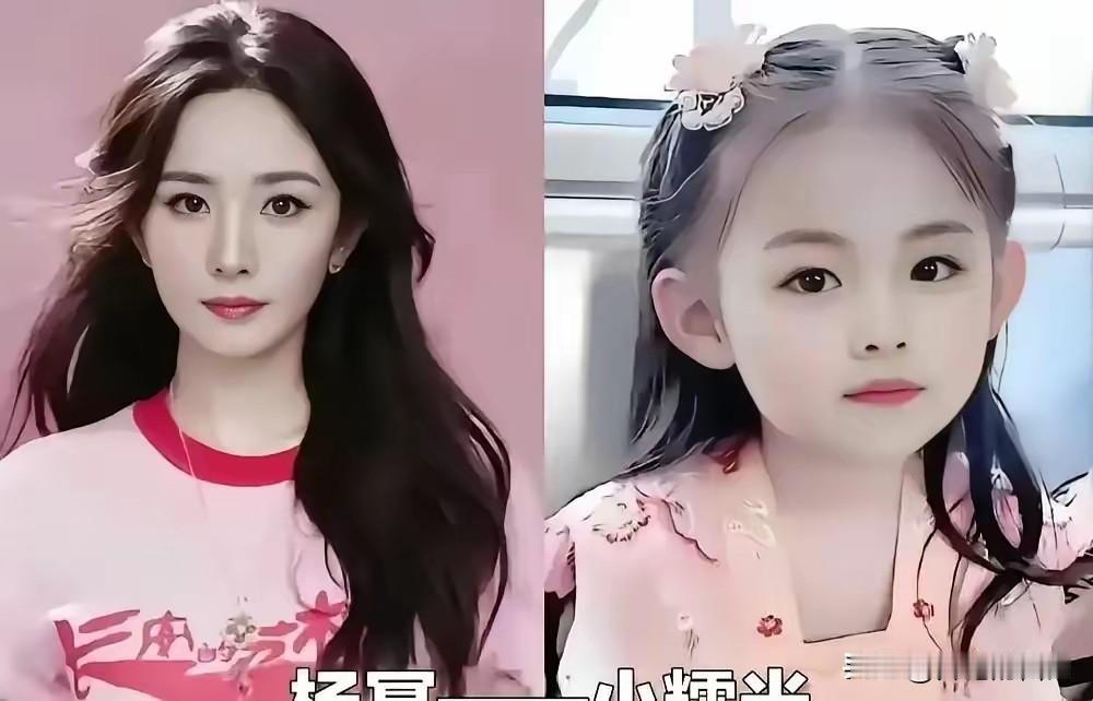 杨幂每年掏5000万港币抚养费，换来的结果是，她女儿在学校被同学问，你长得像你姑