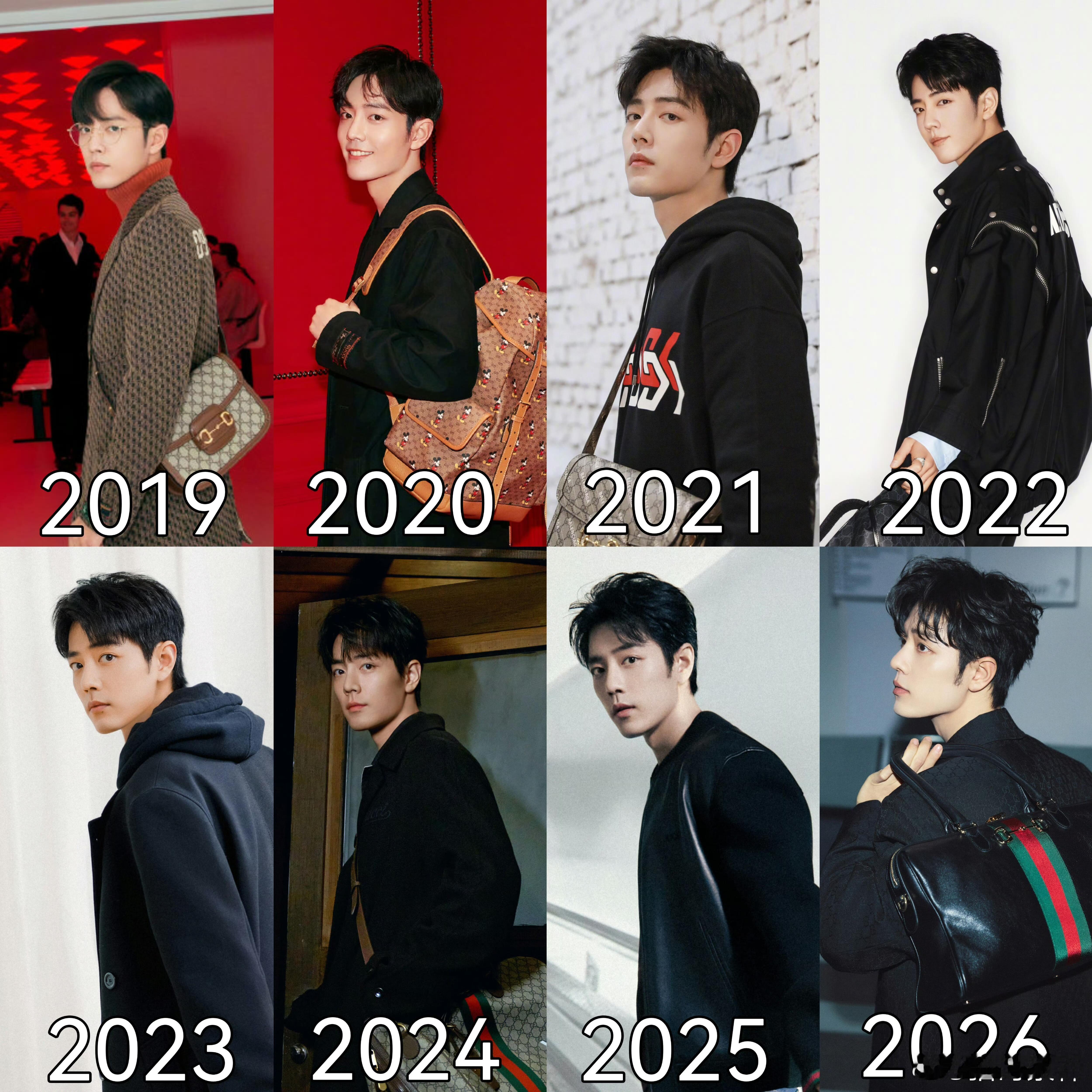 养成系巨星实锤！左脸商务矜贵、右脸卖萌灵动，这反差感直接封神✨肖战米兰时装周