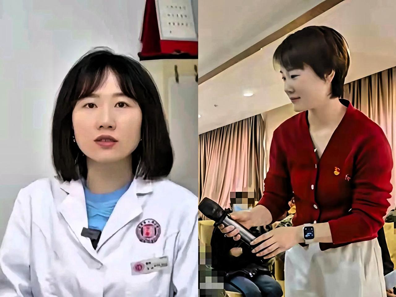 彭女士是湖南师大护理硕士，还有心理咨询师身份，身为护士长的她，学历和能力样样能