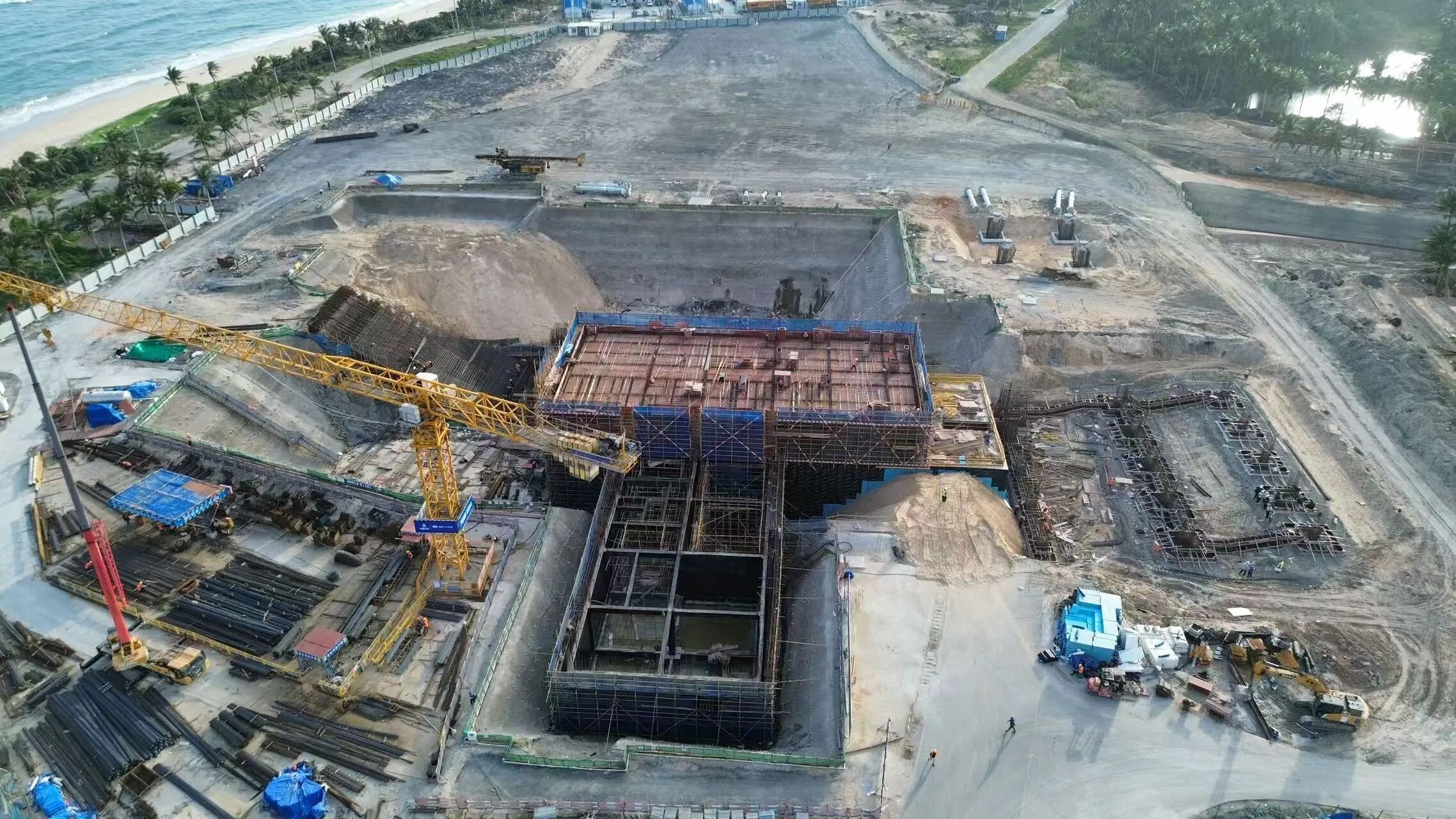 海南商业航天发射场是我国首个开工建设的商业航天发射场，二期项目位于海南省文昌市东