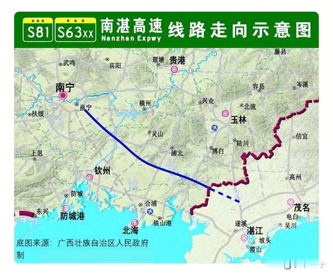 其实回过头来想想当初为什么广西大力修建桂西桂北的高速却没有着力修建连接大湾区的路