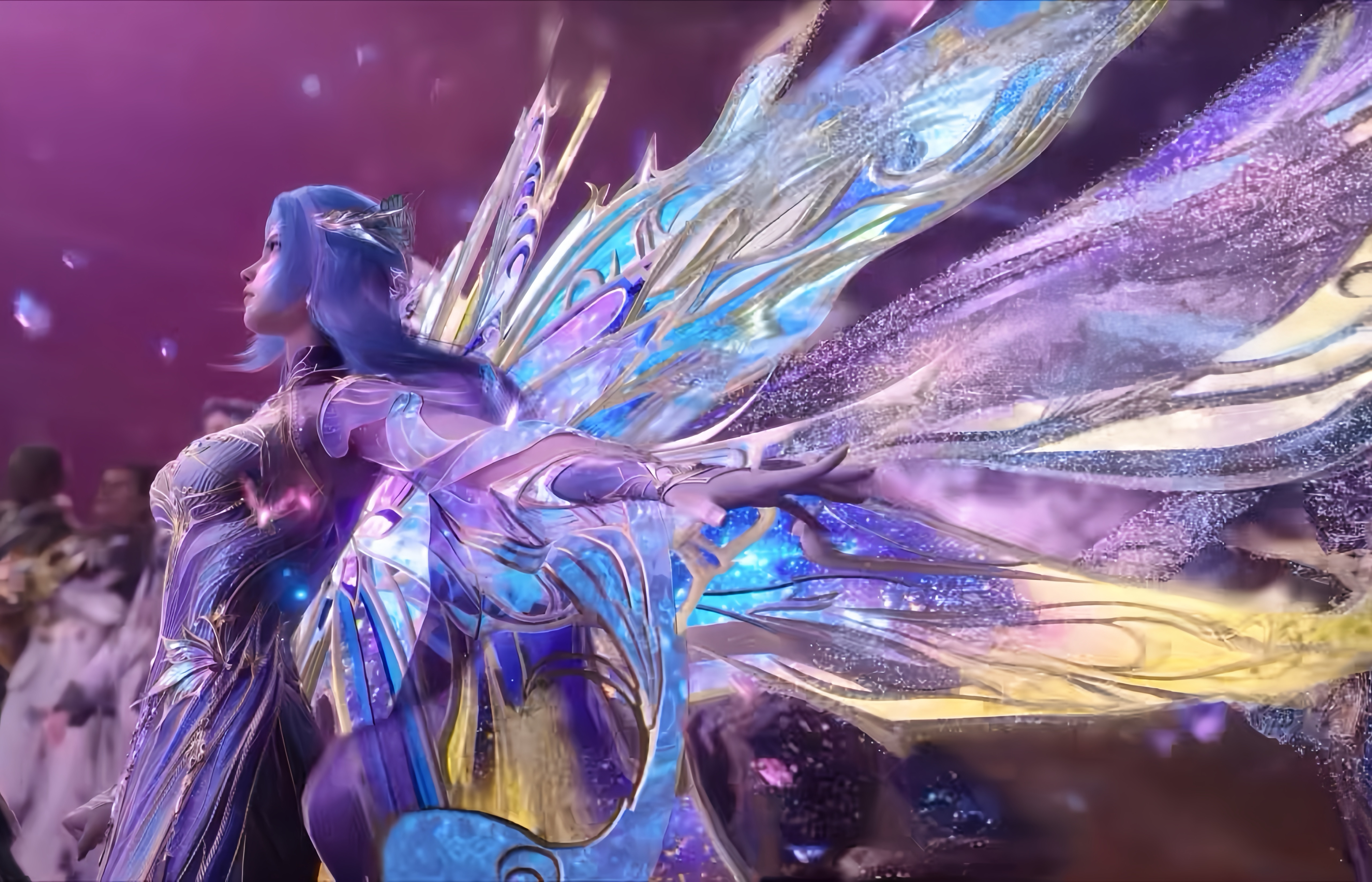 斗罗大陆2动画动漫追番团唐舞桐｜171集展开的绚丽翅膀～🦋次元新星计划​​