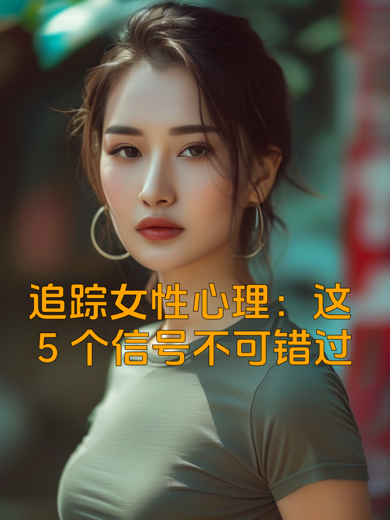 追踪女性心理：这5个信号不可错过