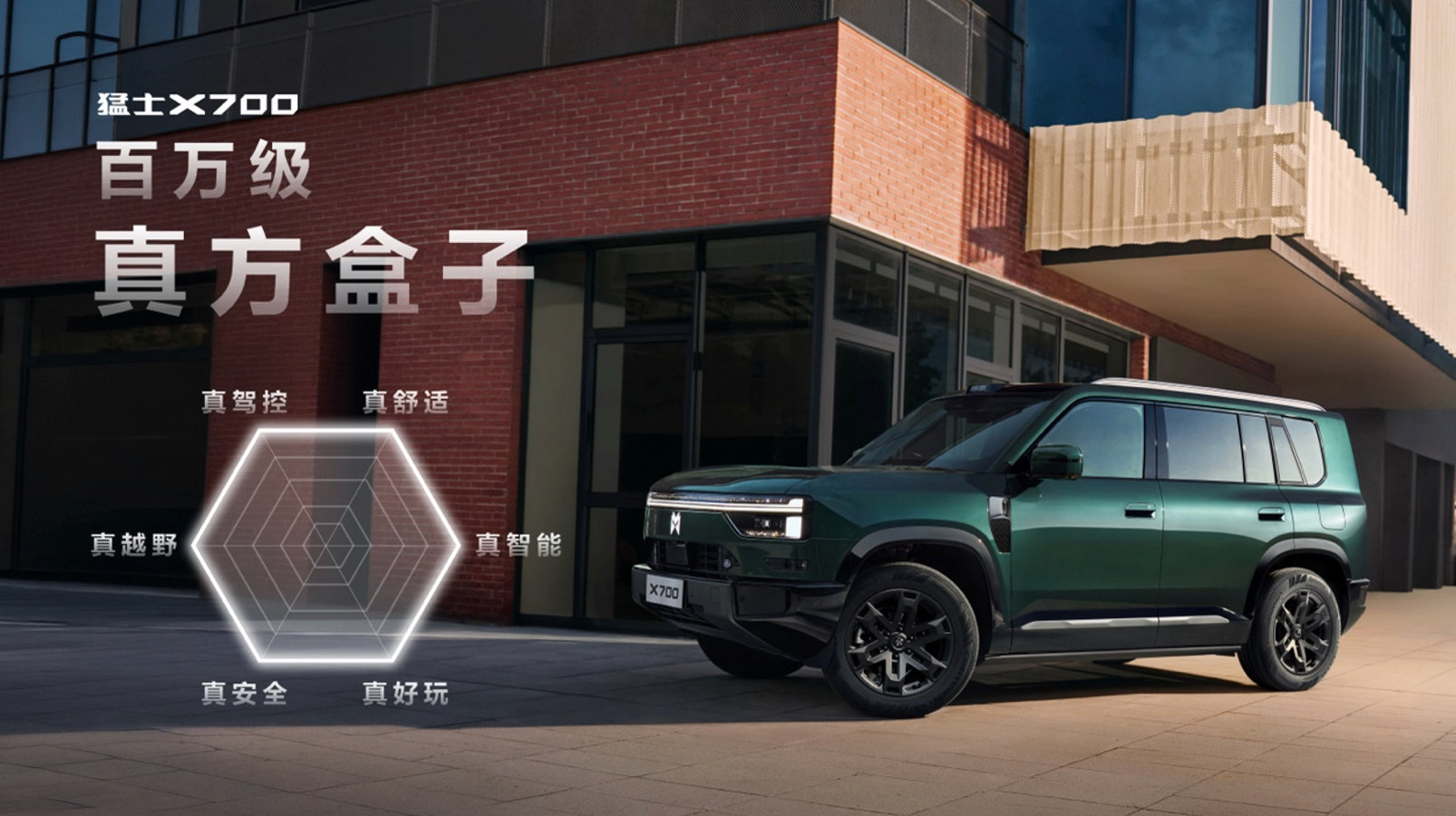 猛士X700开启预售，24.98万—28.98万元，三个版本都是四驱。几个重点：68.1kWh电池、