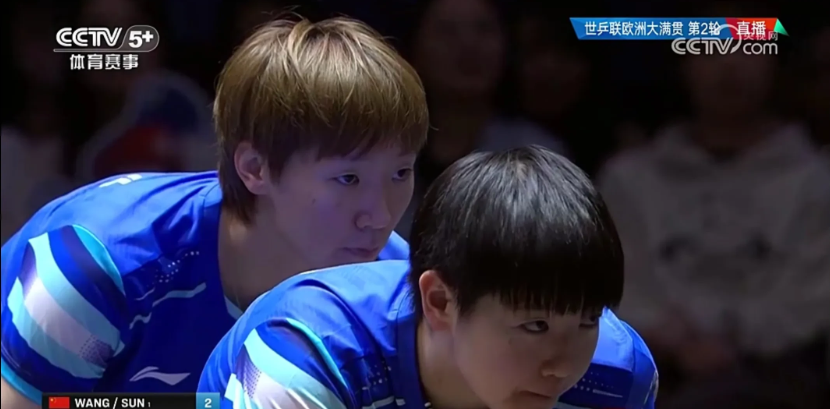 孙颖莎3-0完胜早田希娜，王曼昱3-2逆转长崎美柚。莎莎跟早田是老对手，原以为
