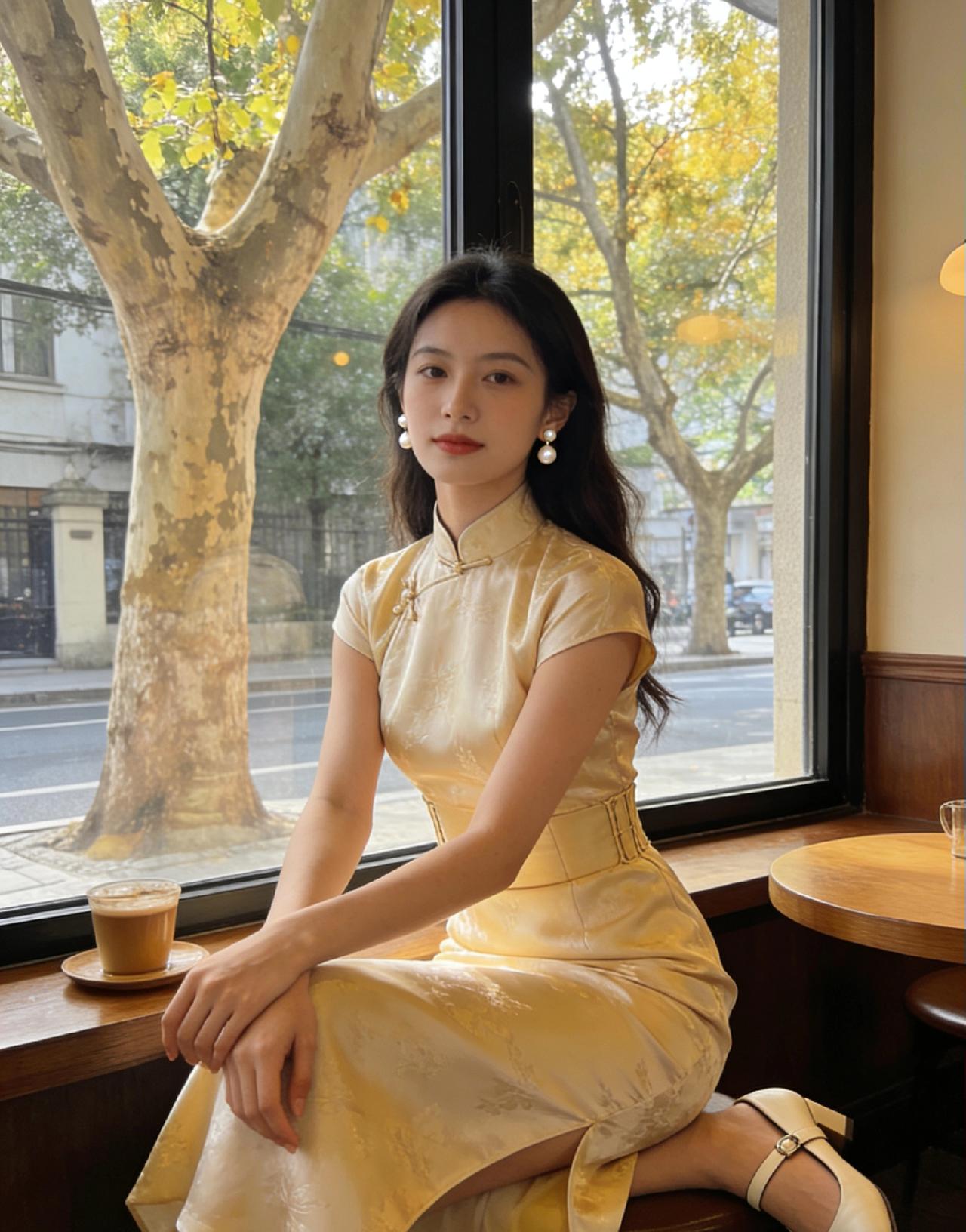 怎样把旗袍穿出高级感？别只追“紧身”，高手都懂这3个核心想把旗袍穿得高级不