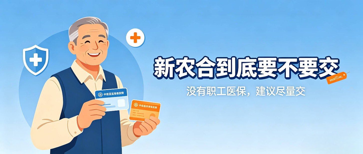 农村合作医疗（现在叫城乡居民医保），到底交不交？很多老乡每年都纠结：一年要交几百块，我身体挺好，很少