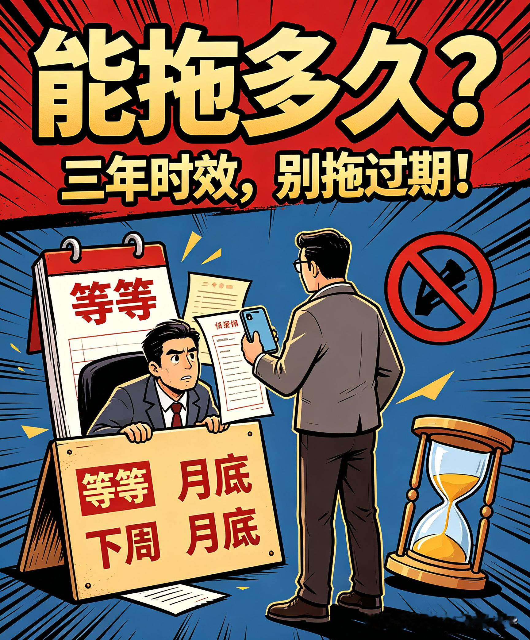 老赖拖着不还钱，到底能拖多久？普通人99%都熬不过老赖！很多债主最大的软肋：心软、好面子、不懂规则。