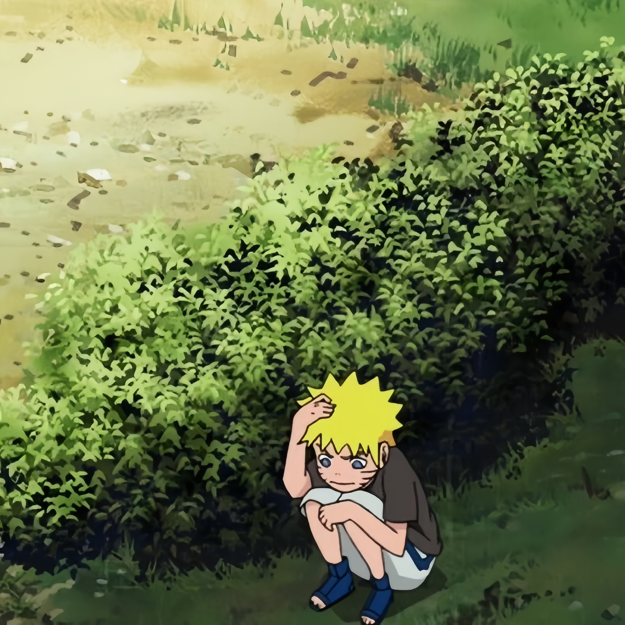 抓到一只玩捉迷藏的鸣宝“躲在这里大家应该找不到我了”火影忍者漩涡鸣人