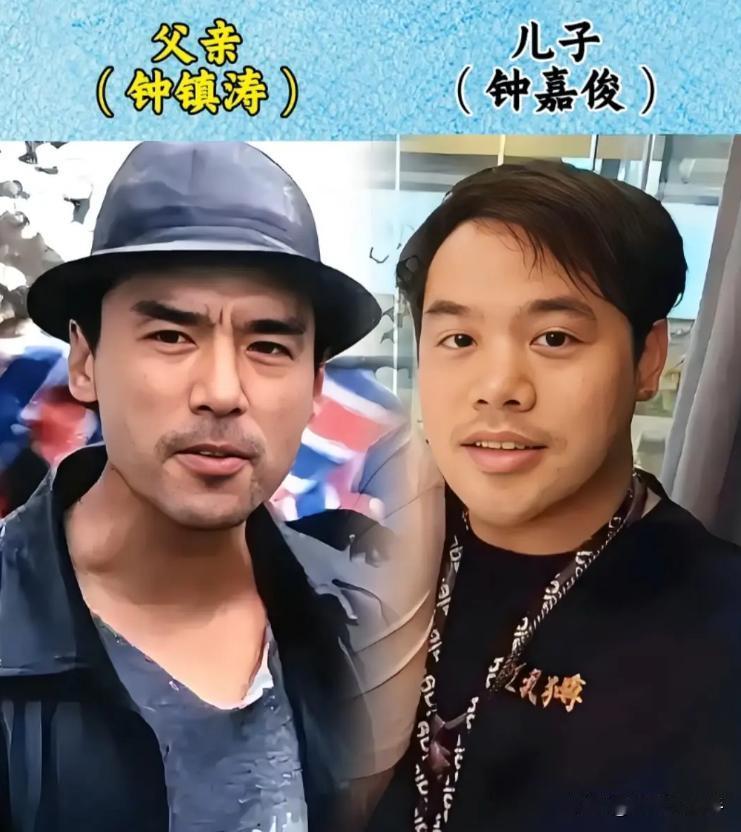演艺圈内的这几对父子，真不像是一个模子刻出来的。父亲英俊潇洒，风度翩翩，颜值是