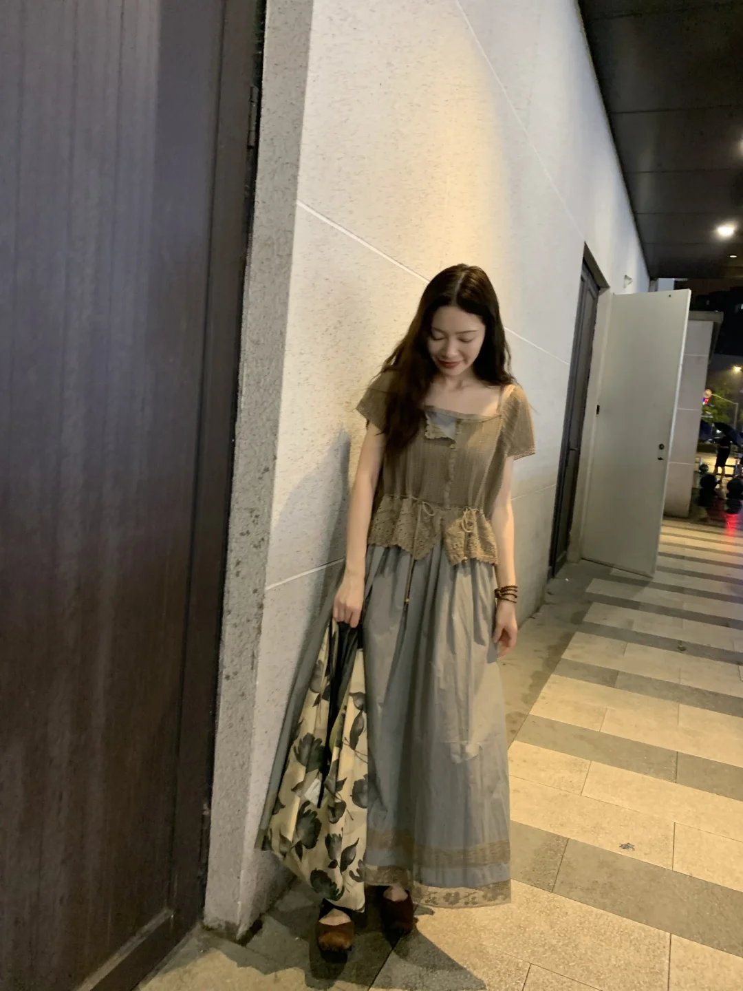 下雨天ootd✨分享最近好爱的清冷感裙子！！