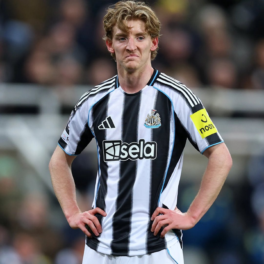 每日邮报CraigHope消息，安东尼·戈登因髋部受伤将缺席纽卡斯尔本周六对阵