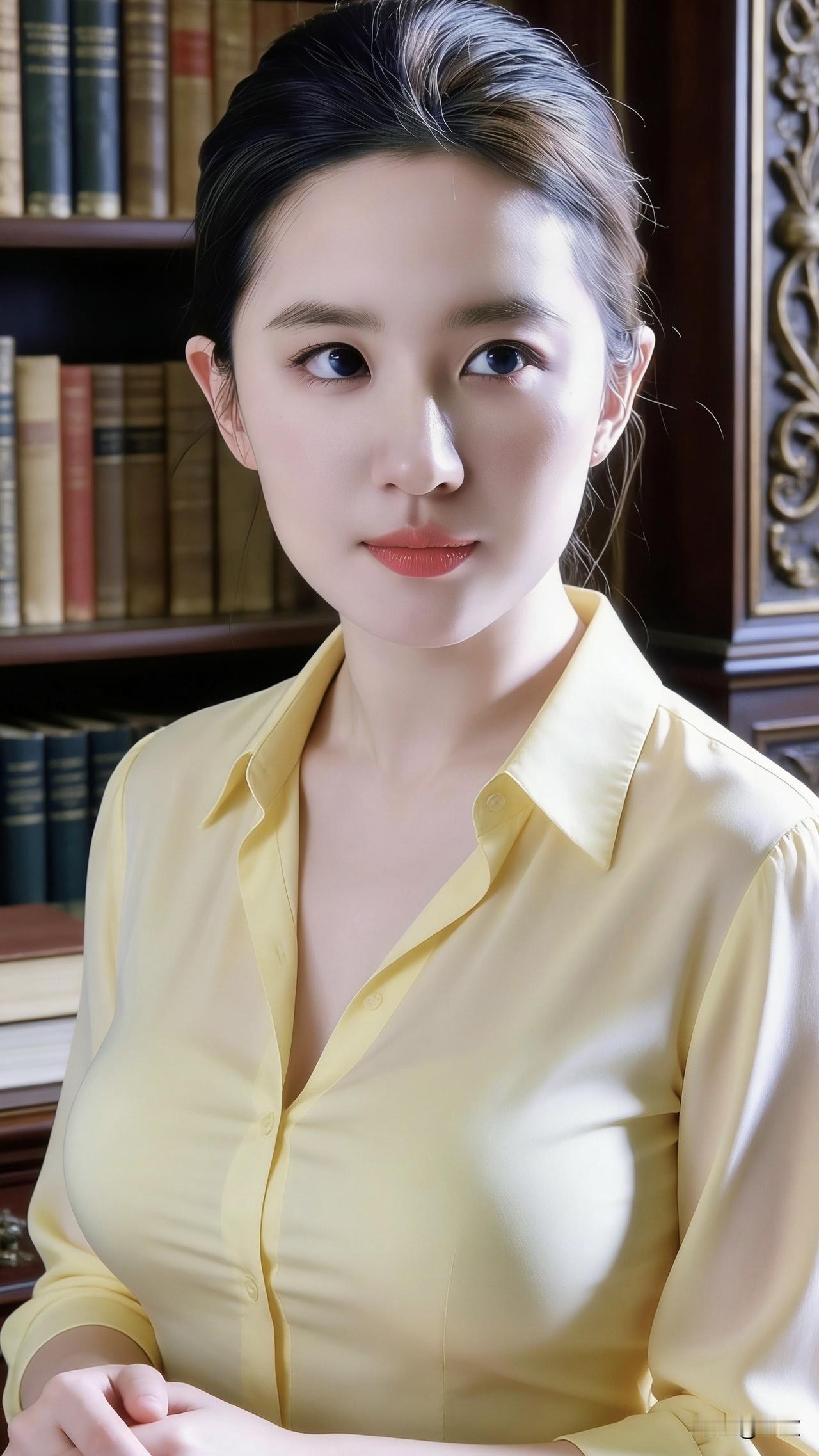 老洋房的书房里，暖黄的灯光漫过整墙的旧书。知夏坐在橡木书桌前，指尖划过一本泛黄的