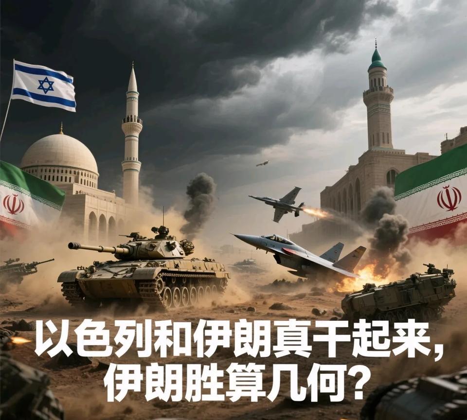 以色列和伊朗真干起来，伊朗胜算几何？要是以色列和伊朗真刀真枪干起来，从多方面实