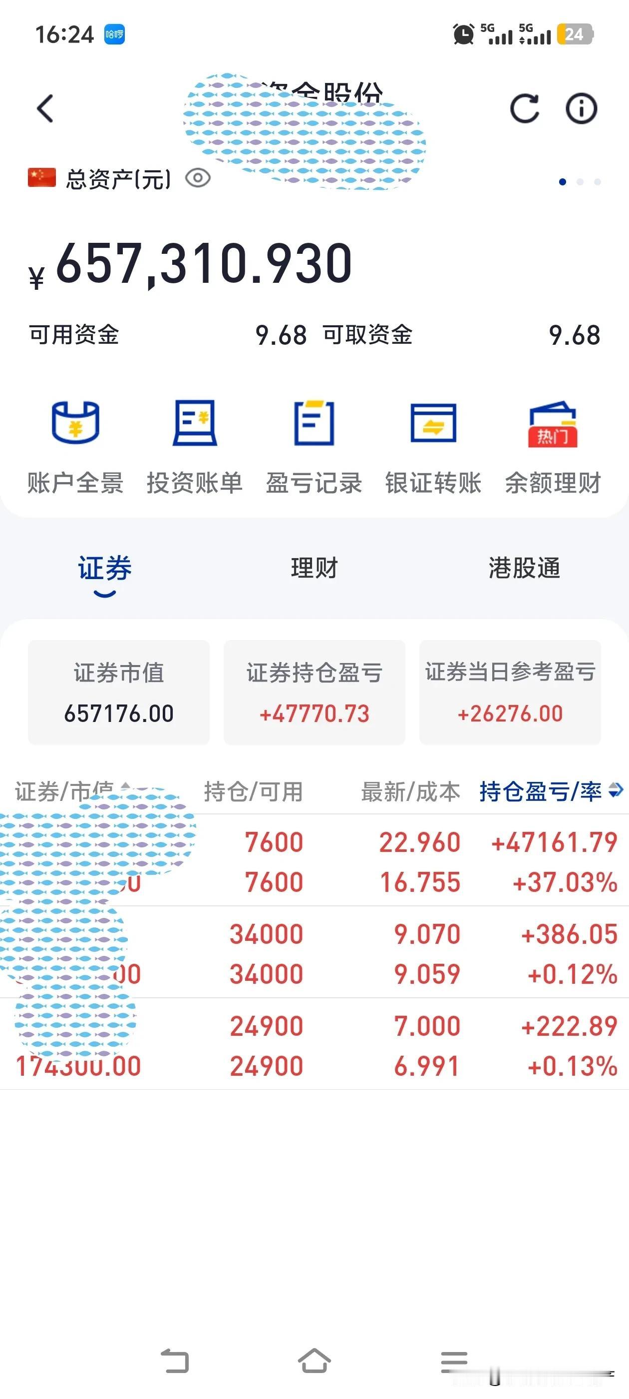 全部解套了，接下来就是一路长虹赚大钱。