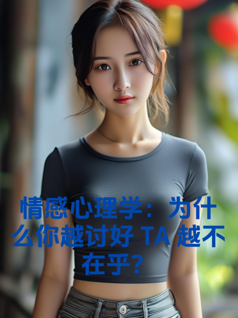 情感心理学：为什么你越讨好，TA越不在乎？