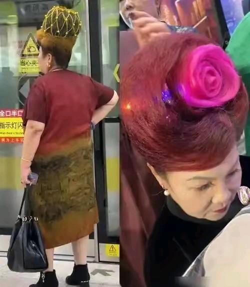 看来复古风发型风潮要流行了，这就是艺术造型。再一次说明传统的就是最美的。其实真美