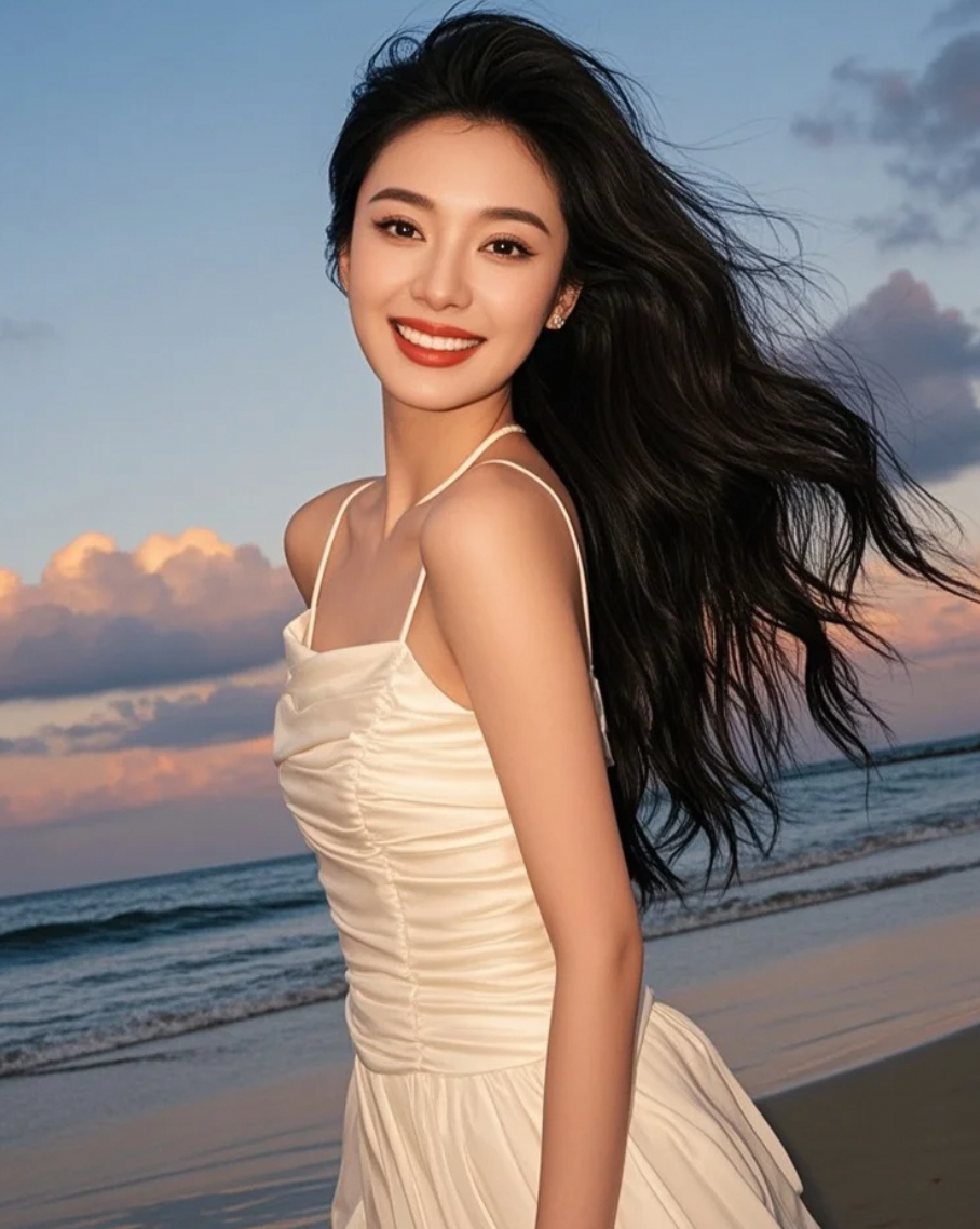 小碎花裙遇见橘子海，甜度爆表