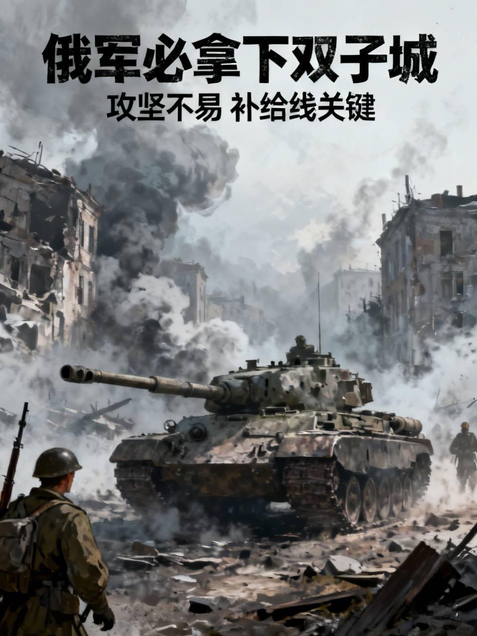 俄军必拿下双子城阿夫杰耶夫卡和马林卡这俩地方，乌军守了快两年