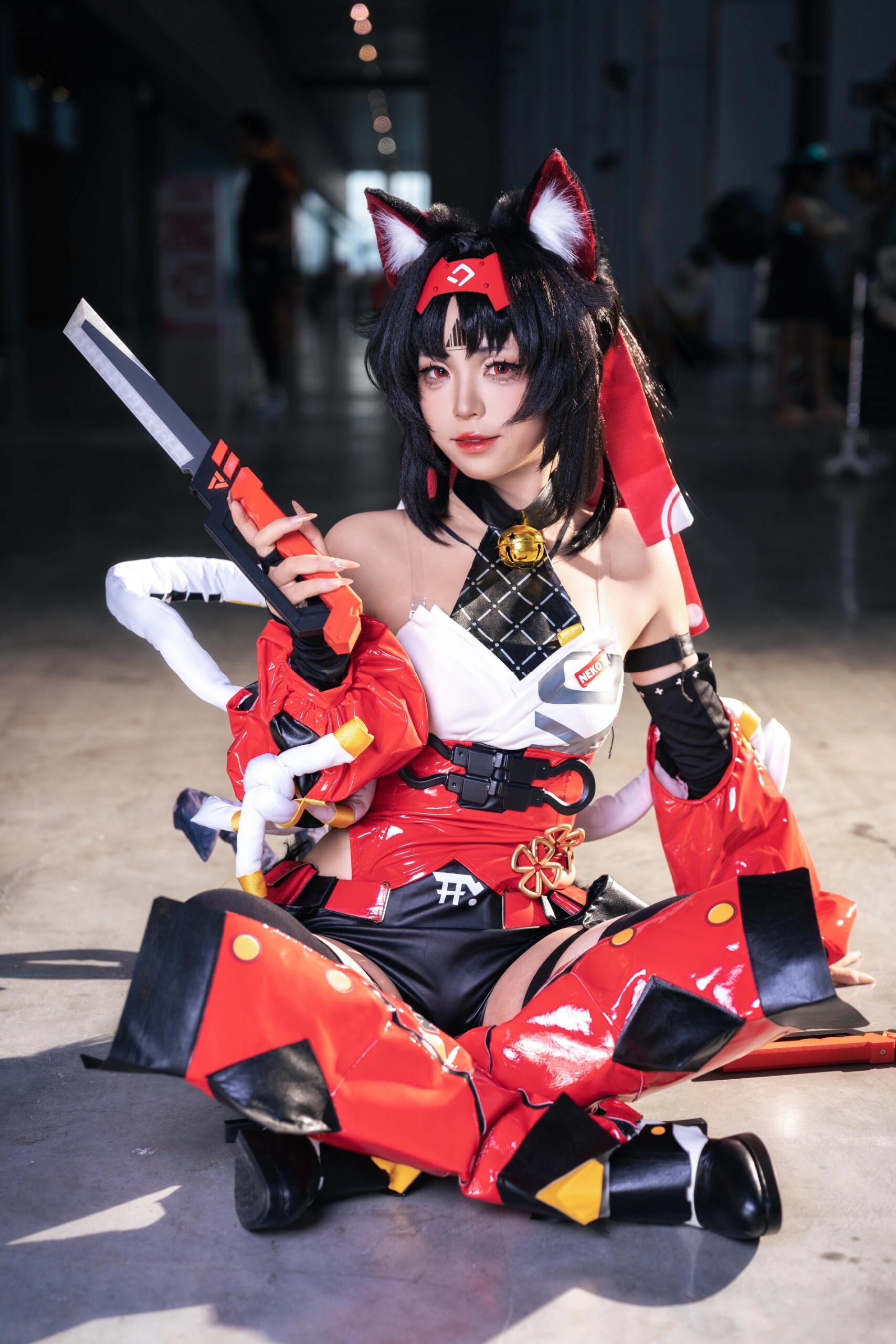 cos正片 二次元少女 猫宫又奈 cosplay 绝区零cos