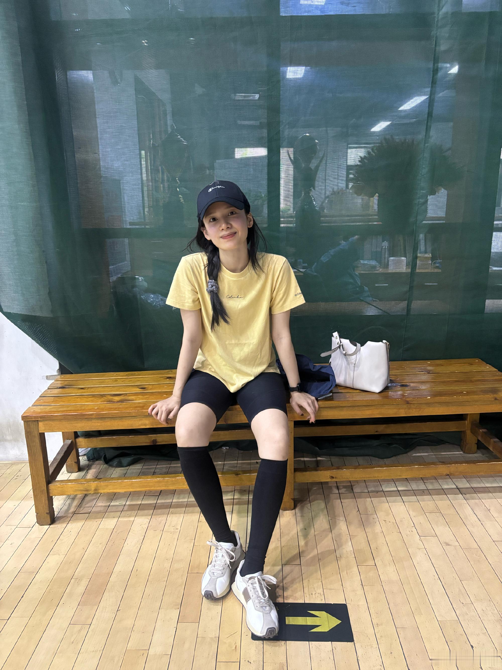 张婧仪运动风的婧仪好美啊，元气少女！！怎么会素颜也这么好看啊​​​