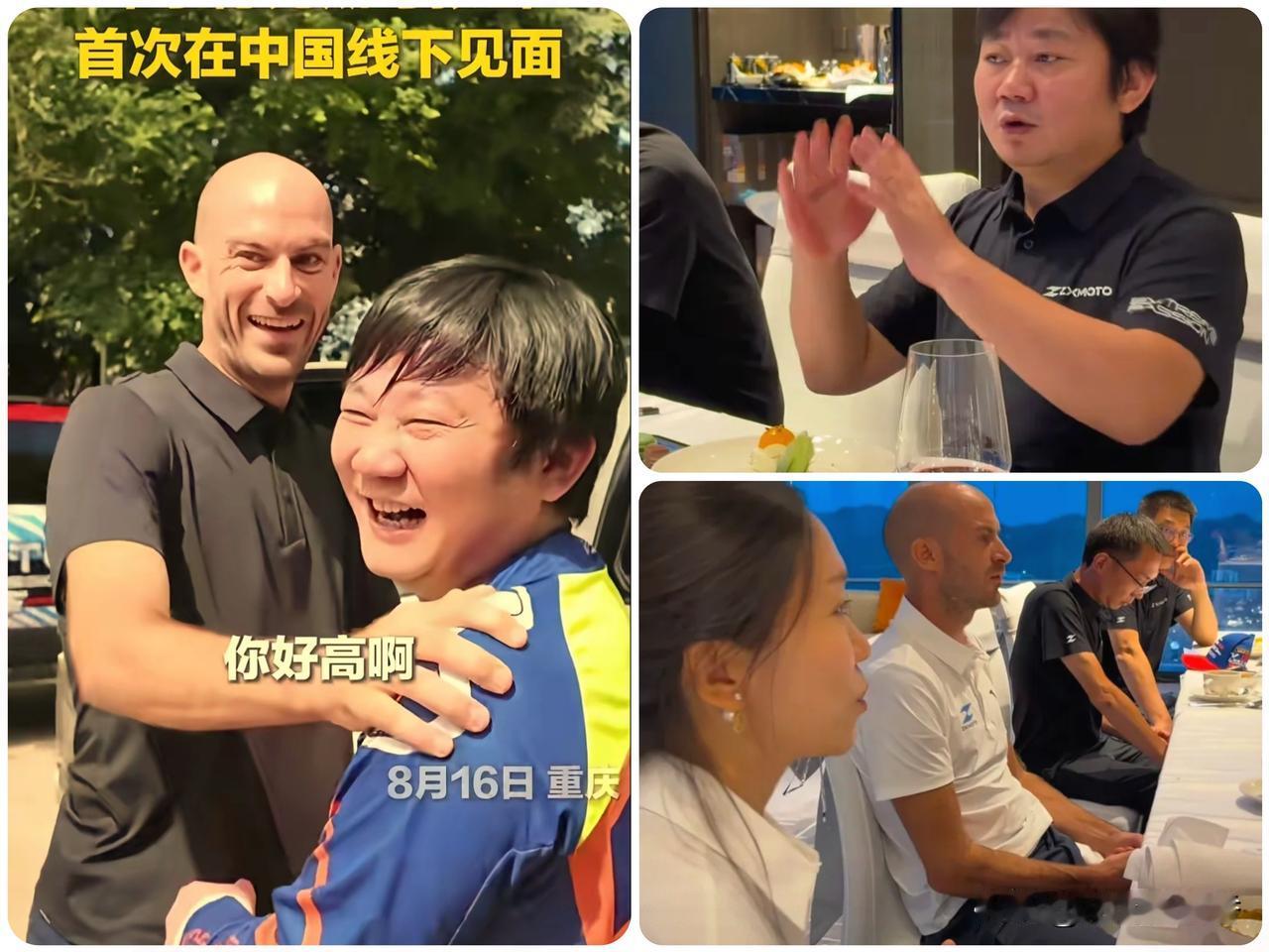 老板亲自接待外籍车手，一番双向感谢道出车队夺冠的关键张雪机车车队拿下亮