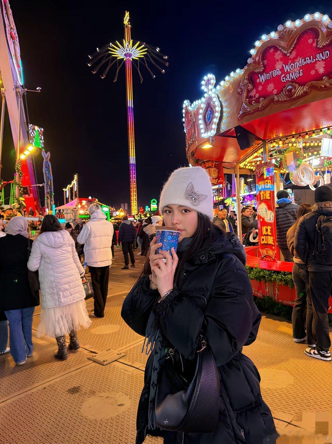 王诗龄，这哪是在英国哭好冷，她简直就是想趁机告诉大家，自己只要离开妈妈的审美穿搭