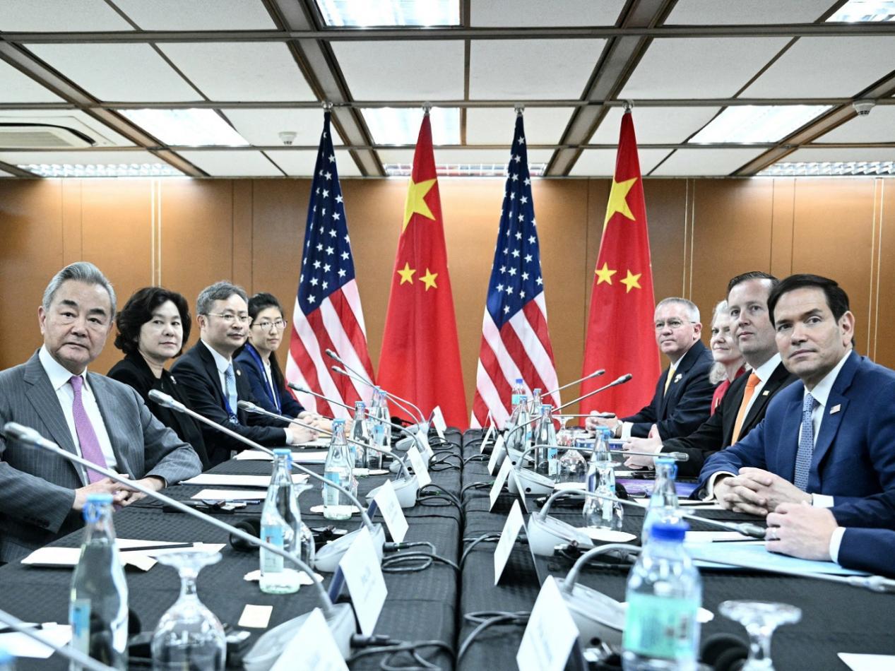 中美密谈90分钟，当着鲁比奥的面，中方把话挑明，南海格局已清晰。 7月22日