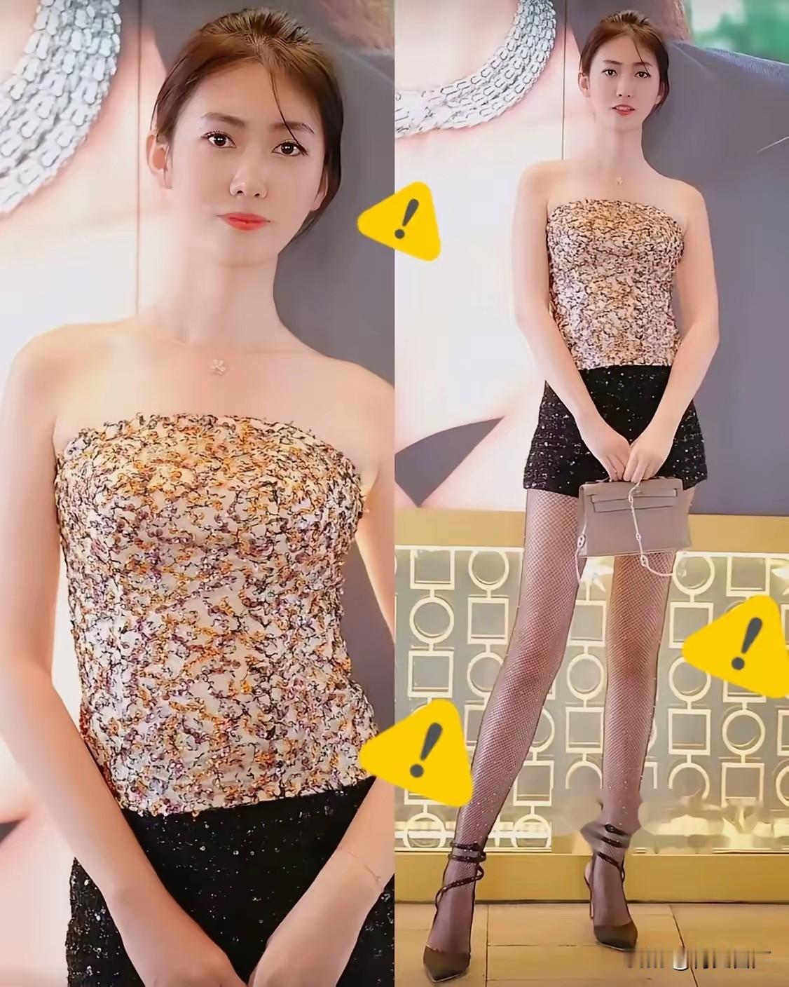 不得不说，能让陈董为之倾倒的宋珍珍确实很漂亮，她不仅肤白貌美、身材高挑，而且很年