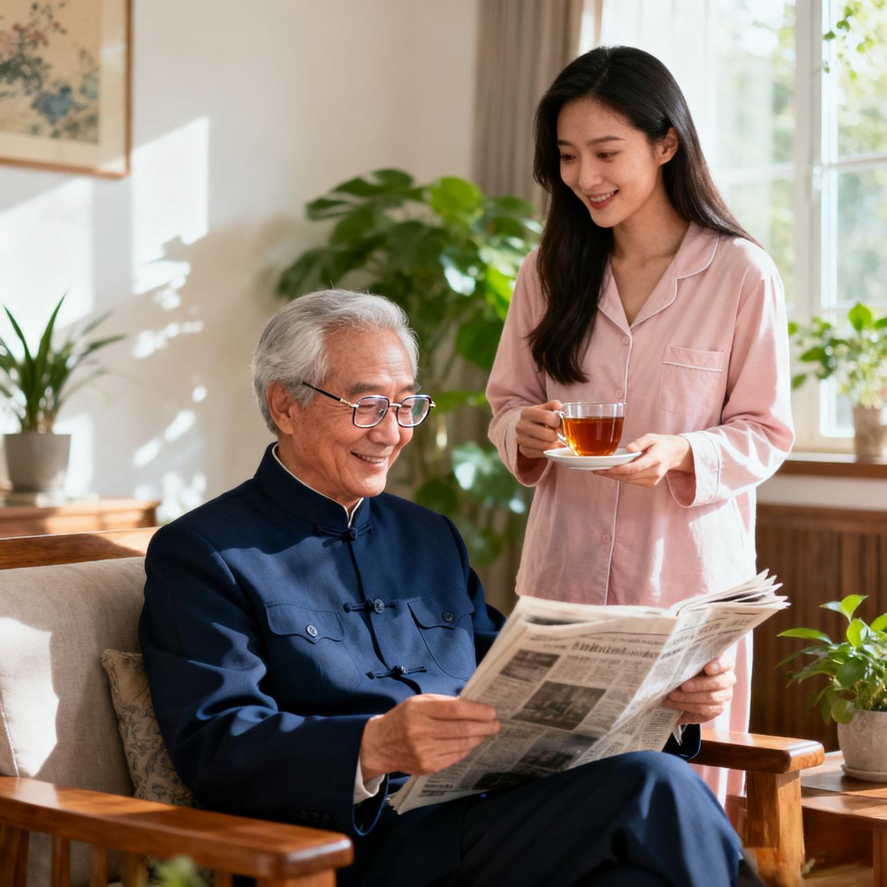 你发现了吗？现在大多数年轻的公公，看见漂亮的儿媳妇，就会把她当作，自己的