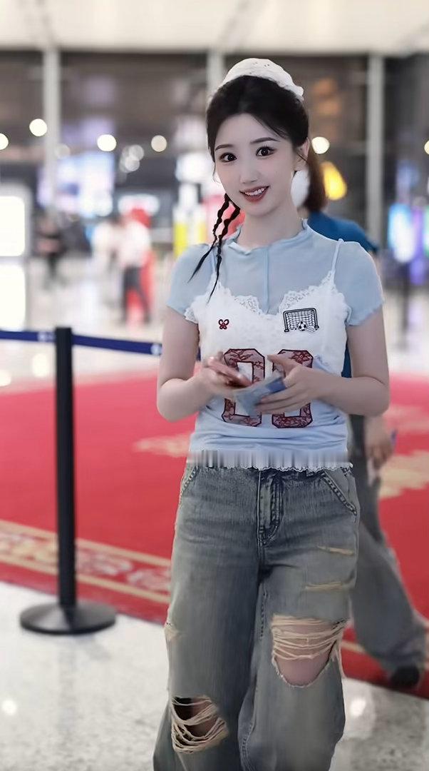 这样的毛晓彤谁能拒绝毛晓彤怎么有这么好看的女孩
