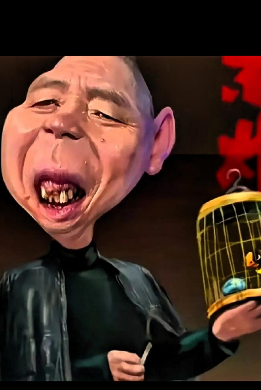 真的是太有才了！这漫画水平不当画协主席，屈才了！刚刷到一个网友画冯导人像的漫画，